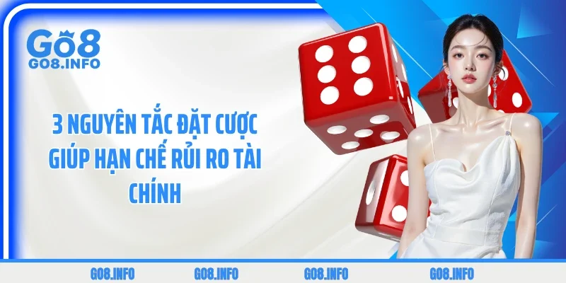 3 nguyên tắc đặt cược giúp hạn chế rủi ro tài chính