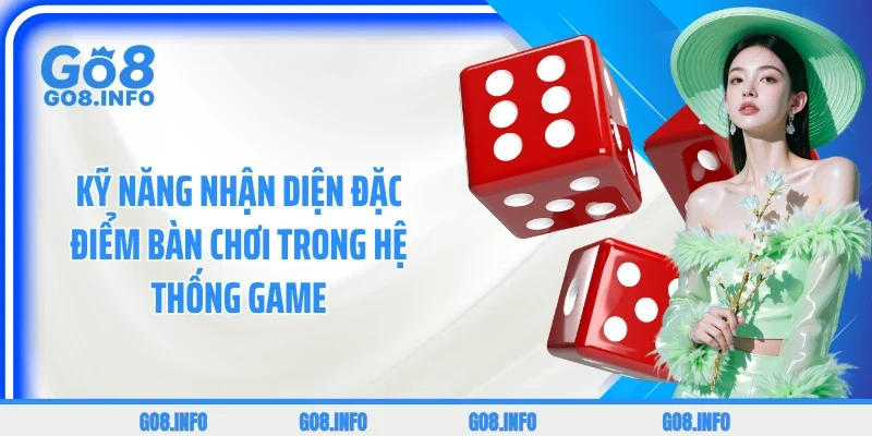 Kỹ năng nhận diện đặc điểm bàn chơi trong hệ thống game